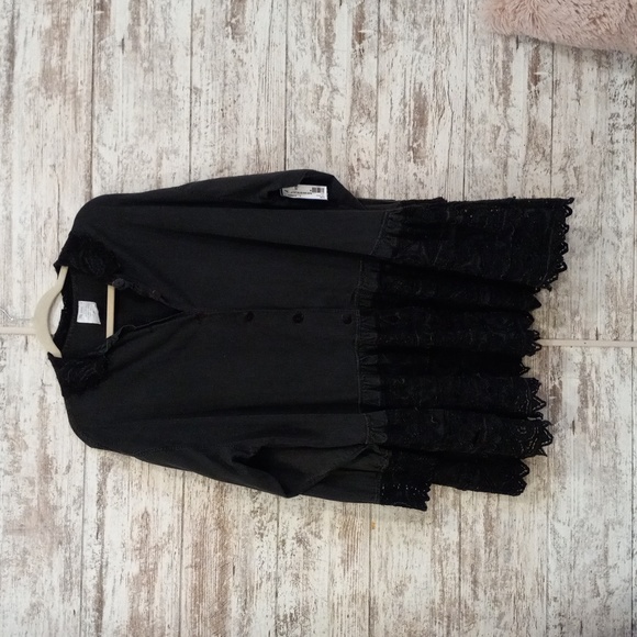 Long black jacket - Picture 1 of 1